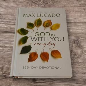 God Is With You Every Day 365 Day Devotional Hardcover Max Lucado